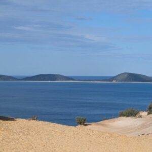 See Double Island Point from Carlo Sand Blow