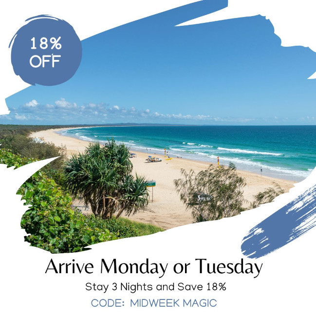 Stay Mon to Sun get 50% off Sunday